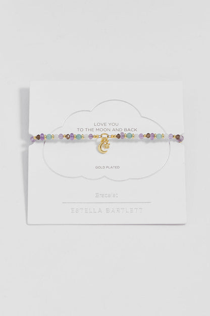 Moon and Star Amelia Bracelet