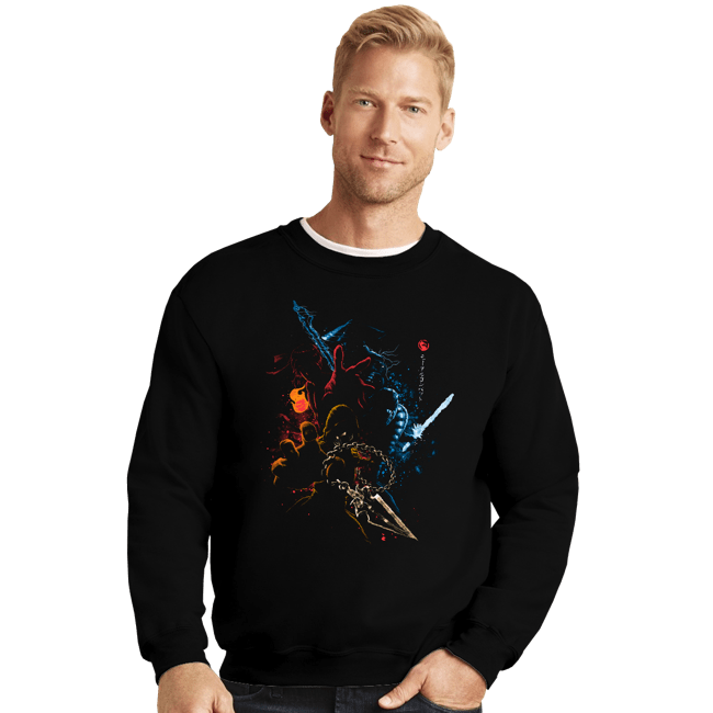 Crewneck Sweater, Unisex / Small / Black