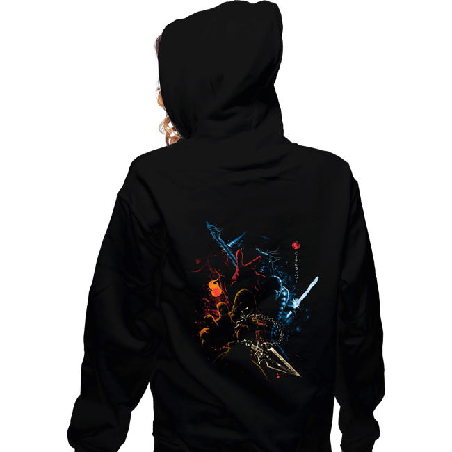 Zippered Hoodies, Unisex / Small / Black
