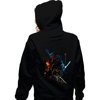 Zippered Hoodies, Unisex / Small / Black