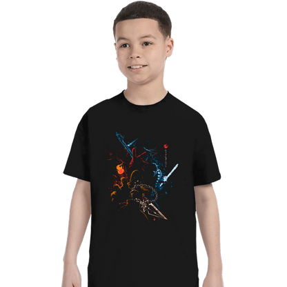 Daily_Deal_Shirts T-Shirts, Youth / XS / Black Mortal Fighters