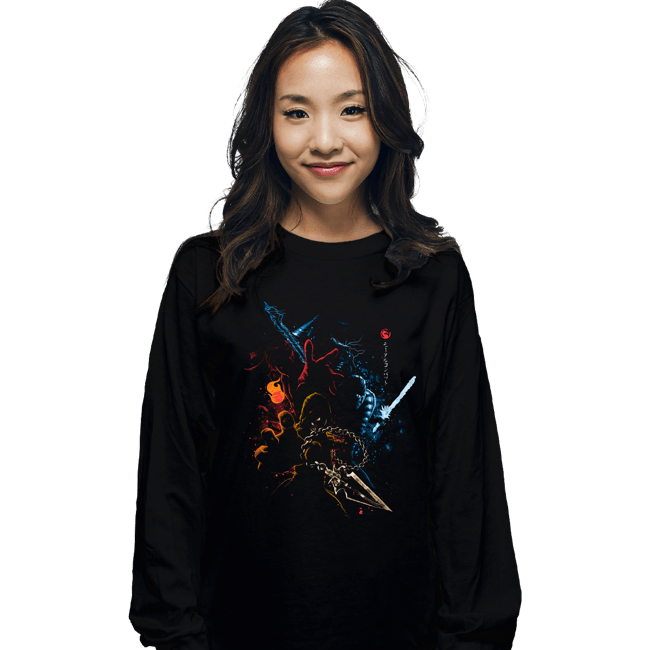 Long Sleeve Shirts, Unisex / Small / Black