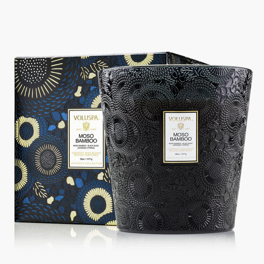 Moso Bamboo - 3 Wick Hearth Candle
