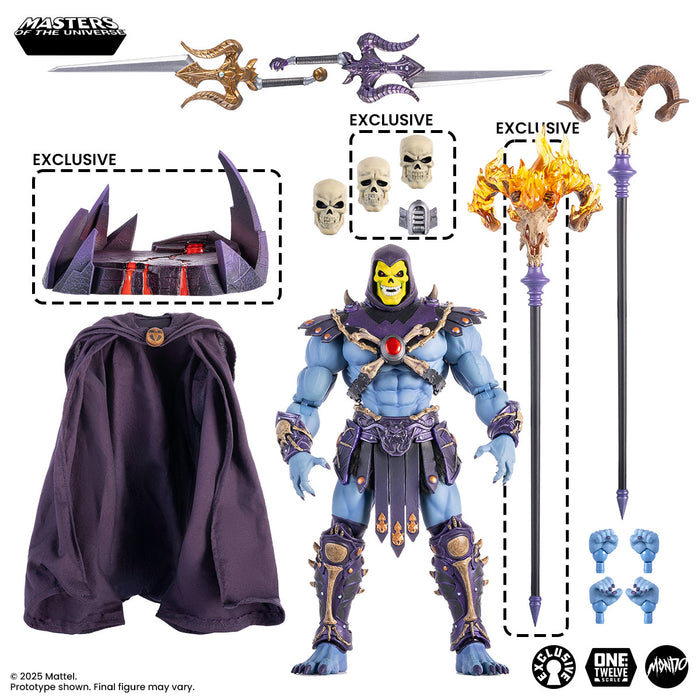 MOTU200X - Skeletor 1/12 Scale Figure - Timed Edition