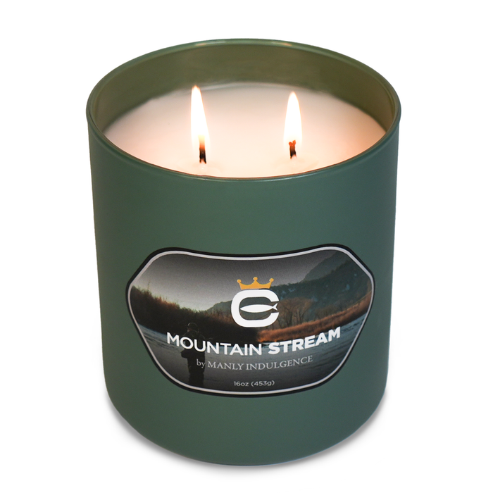 Mountain Stream, 16oz, Two Wick Candle