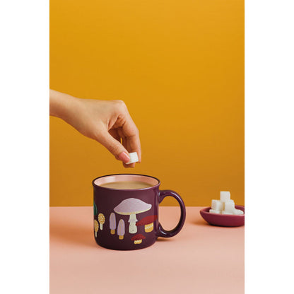 Mug - Mushroom Gems in use
