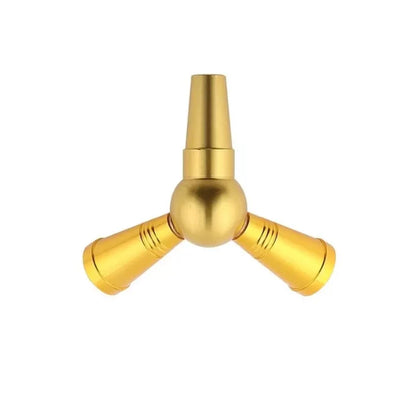 Multi Hookah Hose Connector - Gold