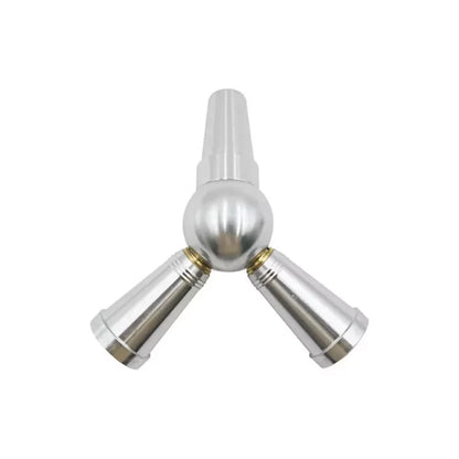 Multi Hookah Hose Connector - Silver