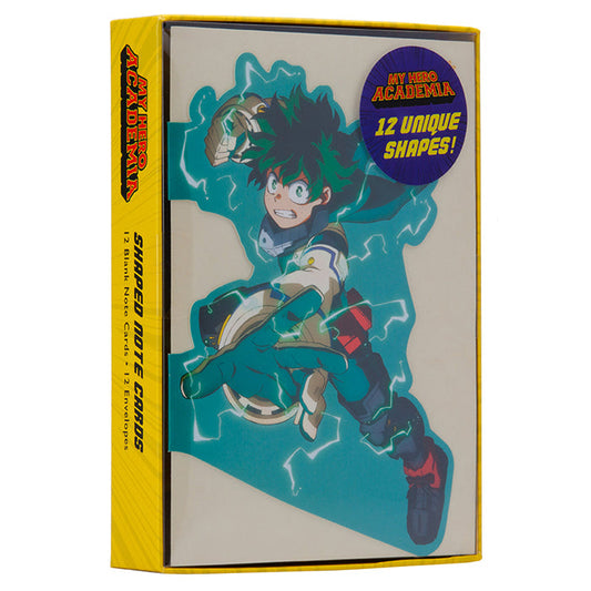 My Hero Academia: Class 1-A Boxed Die-cut Note Cards (Set of 12)