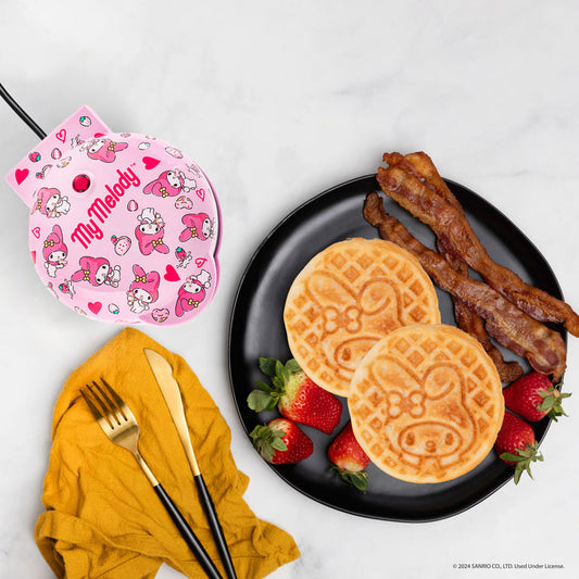 My Melody Mini Waffle Maker Home Goods Uncanny Brands Wholesale
