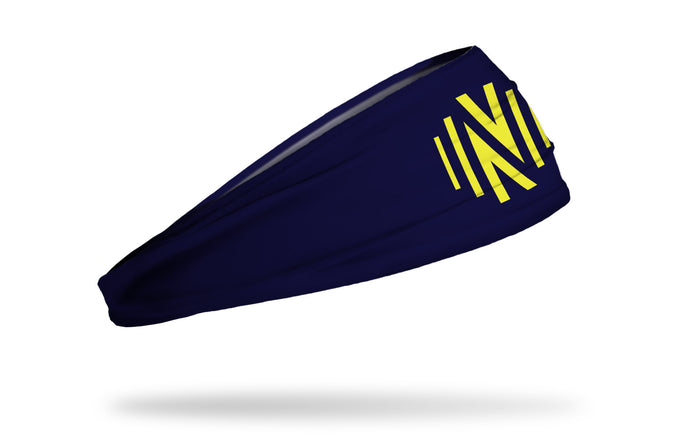 Nashville SC: Logo Navy Big Bang Lite Headband - View 2