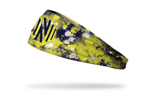 Nashville SC: Splatter Big Bang Lite Headband - View 1