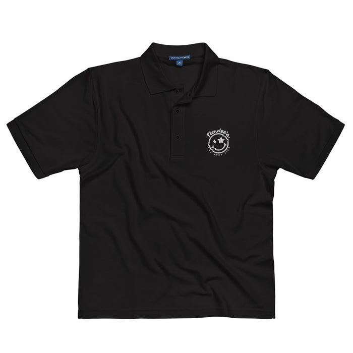Nerdee's Logo - Men's Premium Polo