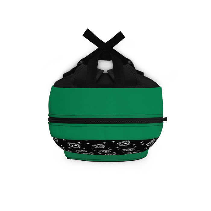 Nerdee's Logo Backpack (Design 04) - Green