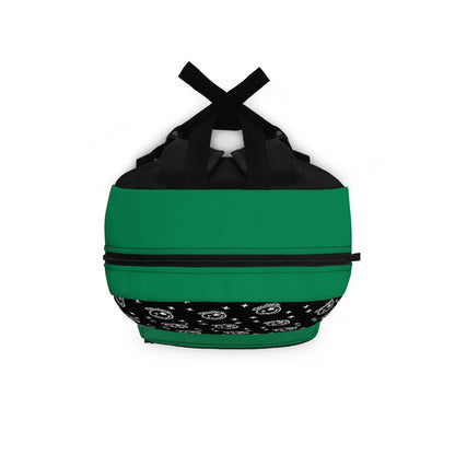 Nerdee's Logo Backpack (Design 04) - Green