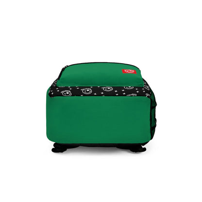 Nerdee's Logo Backpack (Design 04) - Green