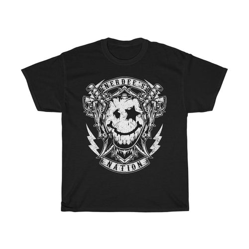Nerdee's Nation (Design 01) - Unisex Heavy Cotton Tee