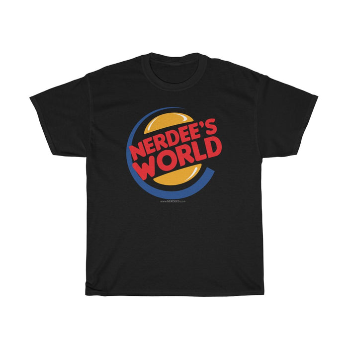 Nerdee's World Parody Logo "The King" (Design 01) - Unisex Heavy Cotton Tee