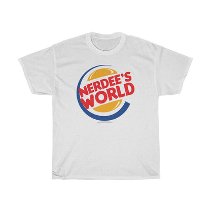 Nerdee's World Parody Logo "The King" (Design 01) - Unisex Heavy Cotton Tee