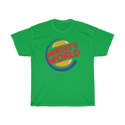 Nerdee's World Parody Logo "The King" (Design 01) - Unisex Heavy Cotton Tee
