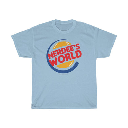 Nerdee's World Parody Logo "The King" (Design 01) - Unisex Heavy Cotton Tee