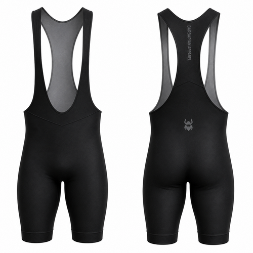 New Black Cycling Bib
