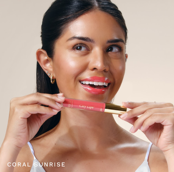 NEW City Lips |  Coral Sunrise