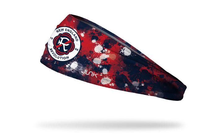 New England Revolution: Splatter Big Bang Lite Headband - View 1