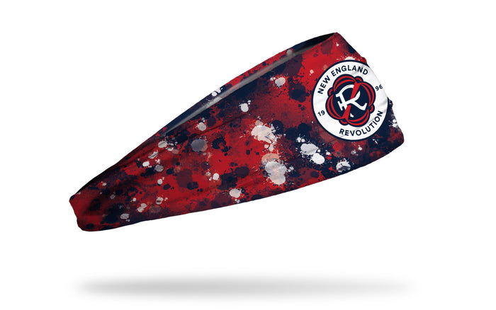 New England Revolution: Splatter Big Bang Lite Headband - View 2