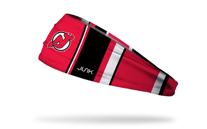 New Jersey Devils: Bar Down Big Bang Lite Headband - View 1