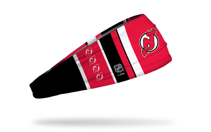 New Jersey Devils: Bar Down Big Bang Lite Headband - View 2
