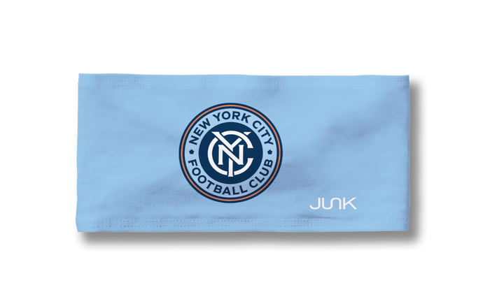 New York City FC: Logo Blue Big Bang Lite Headband - View 3