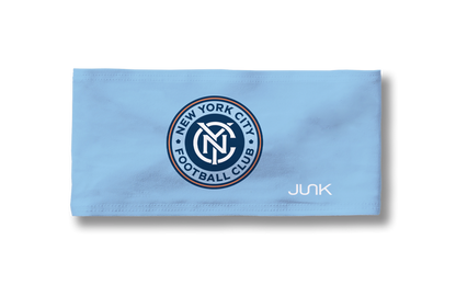 New York City FC: Logo Blue Big Bang Lite Headband - View 3
