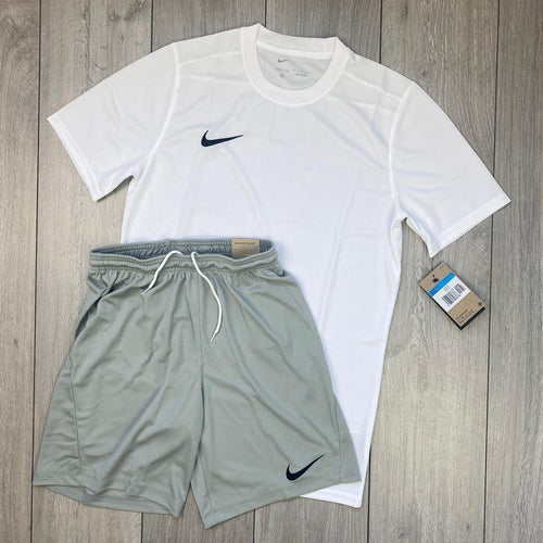 Nike Dri-Fit Set - White/Grey