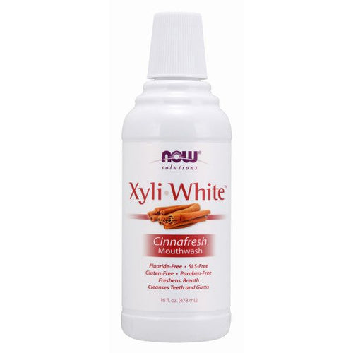 Now Solutions XyliWhite Cinnafresh Mouthwash 16oz - 8096
