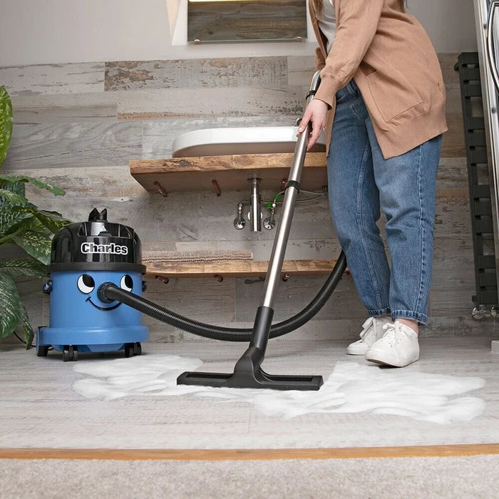 Numatic 824615 Charles CVC370 Wet And Dry Vacuum Cleaner Blue
