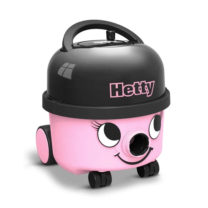 Numatic 902289 Hetty HET160-11 Cylinder Vacuum Cleaner Pink