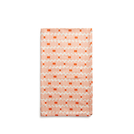 Oddjects Tablecloth in Shell and Persimmon