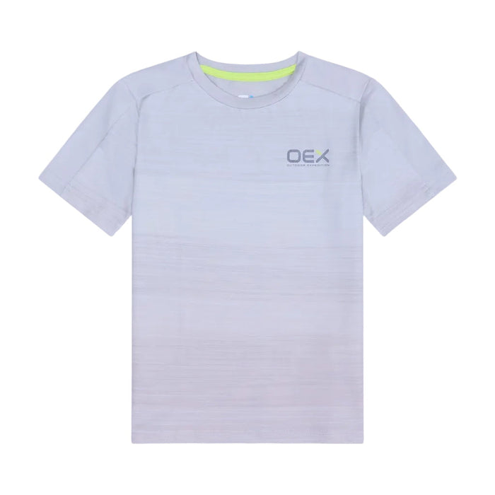 OEX Infant's 2-Piece Co-Ord Set – Taupe/Grey   (T-Shirt & Shorts)