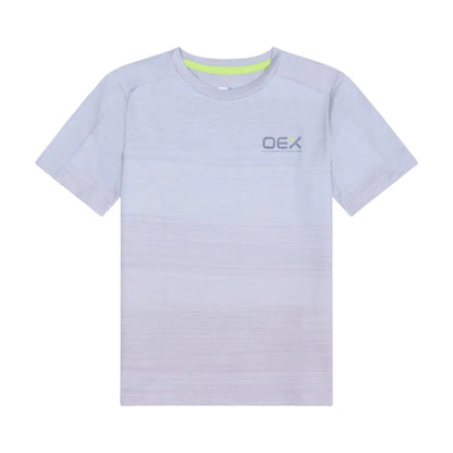 OEX Infant's 2-Piece Co-Ord Set – Taupe/Grey   (T-Shirt & Shorts)