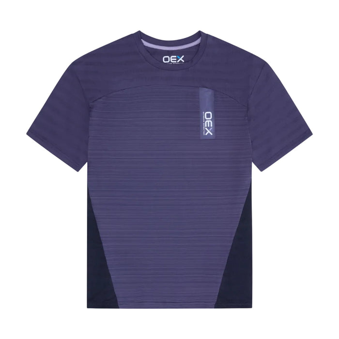 OEX Men's 2-Piece Co-Ord Set – Dusky Blue   (T-Shirt & Shorts)