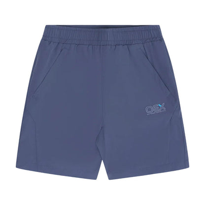 OEX Men's 3-Piece Co-Ord Set Charcoal/Grey shorts featuring a sleek design and comfortable fit.