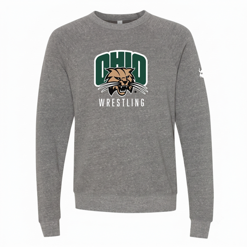 Ohio University Classic Grey Fleece Crewneck