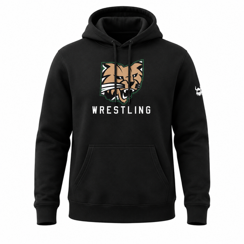 Ohio University Wrestling Black Hoodie