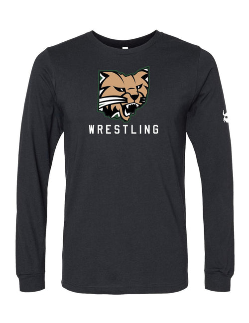 Ohio University Wrestling Black Long Sleeve Shirt