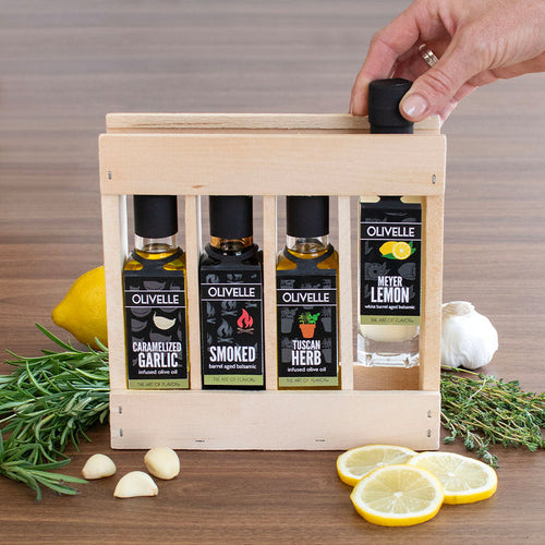Oil and Vinegar Savory Pairings Sampler Gift Crate