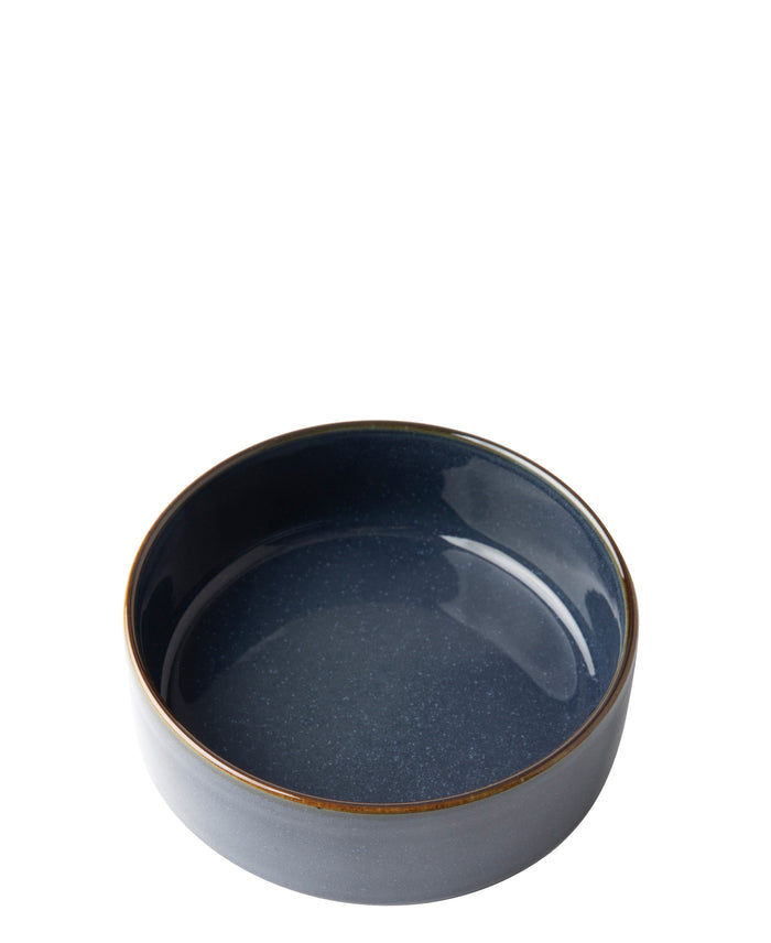 Omada Flat Stackable Cereal Bowl - Blue