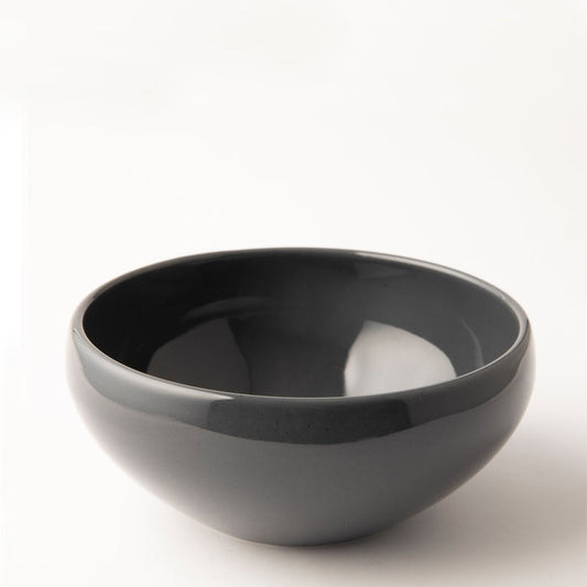 Omada Irregular 18cm Oval Bowl - Dark Grey