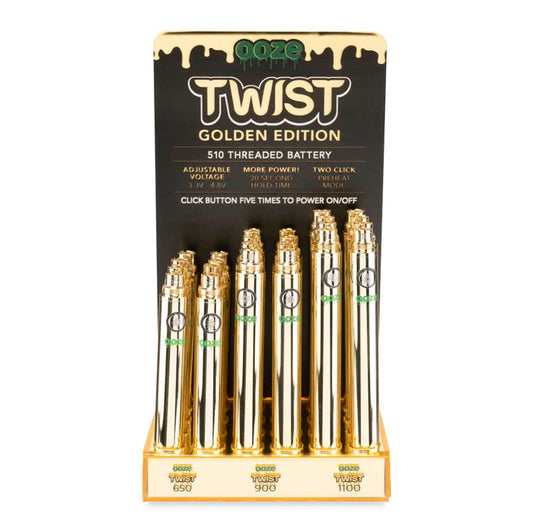 Ooze Battery 24ct Gold