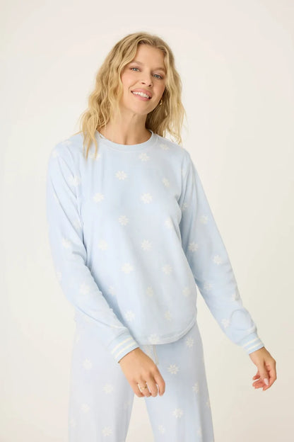 P. J. Salvage | Apres All Day Velour Long Sleeve Top